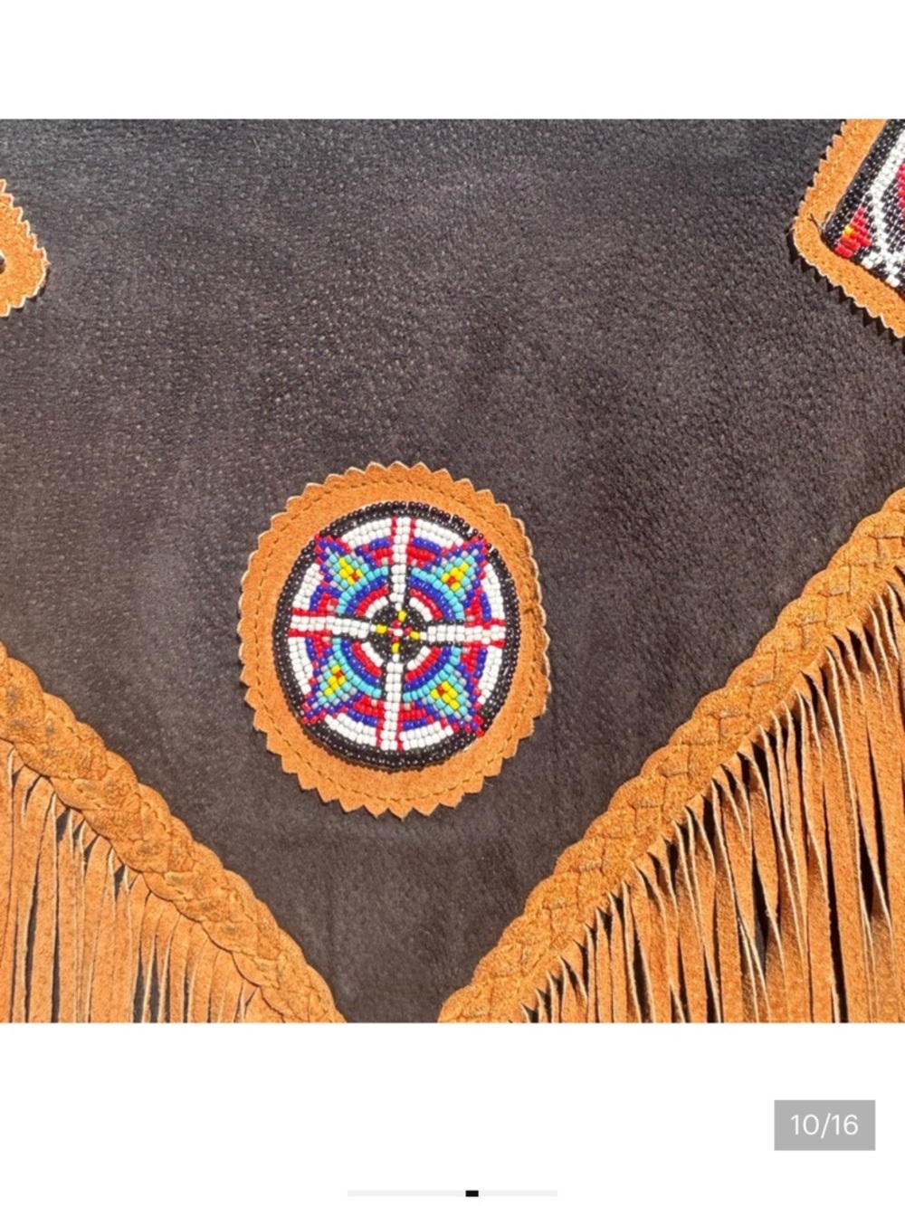American Vintage Suede Fringe Jacket - Picture 6 of 9